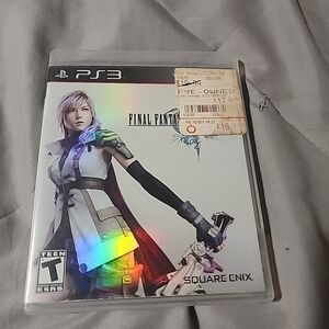 PS3  Final Fantasy XIII Game Square Enix Blue Ray Disc